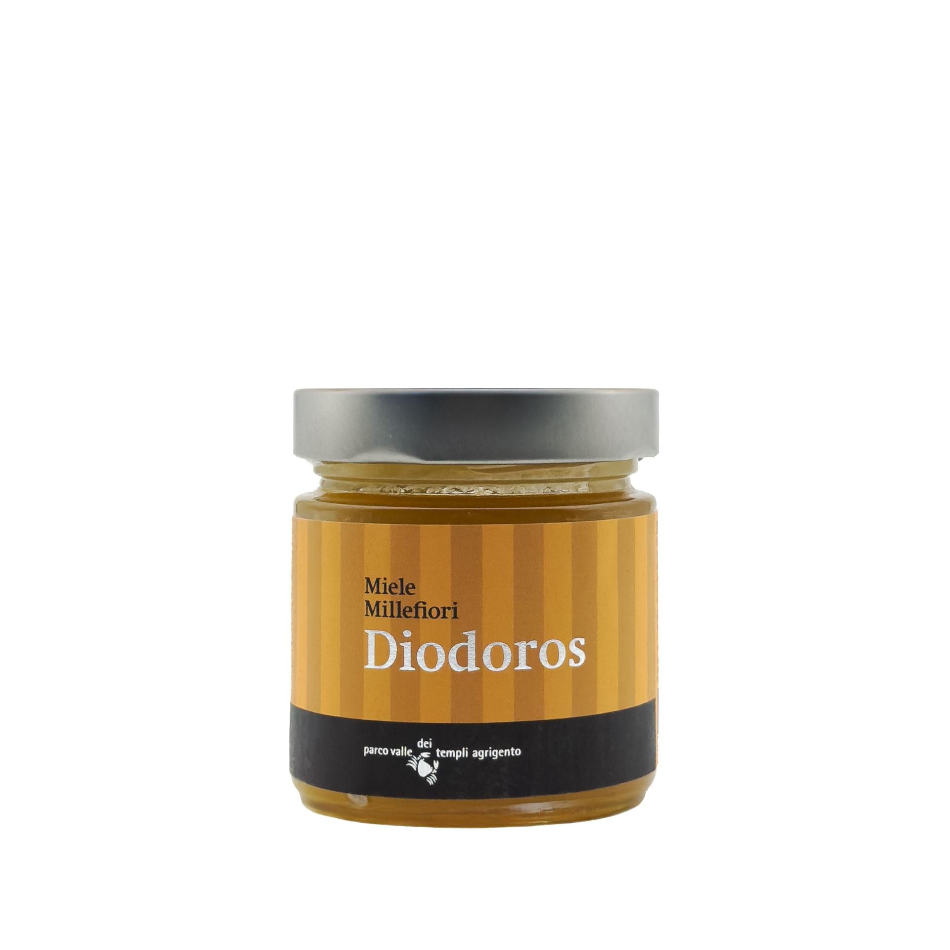 Diodoros Miele di Millefiori Bio Vito Salluzzo 250gr - fronte