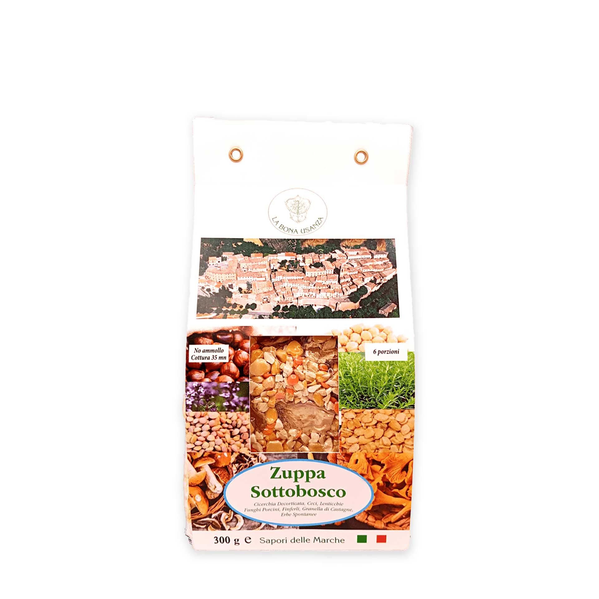 Zuppa Sottobosco La Bona Usanza 300gr - fronte