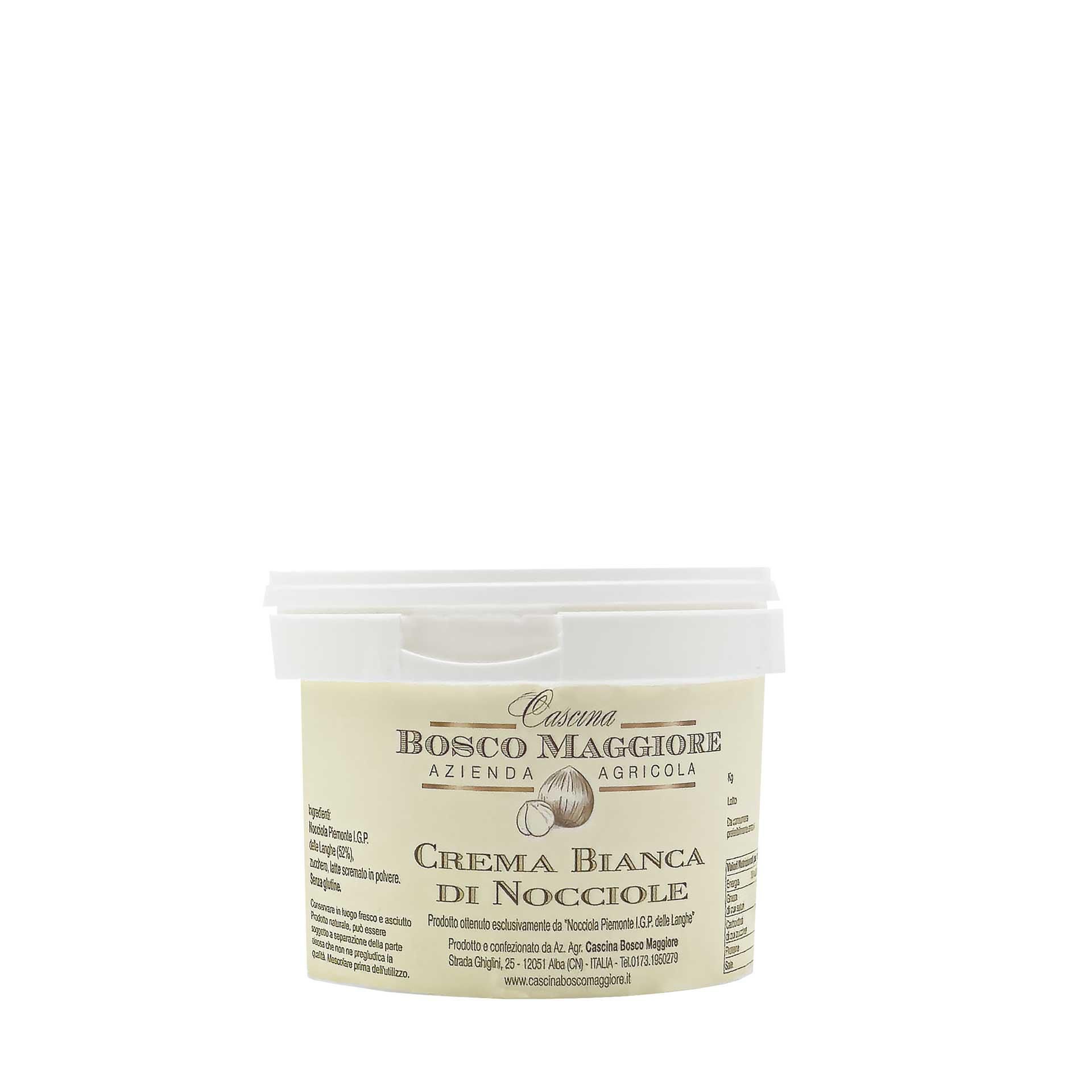 Crema Bianca di Nocciola IGP 500gr - fronte