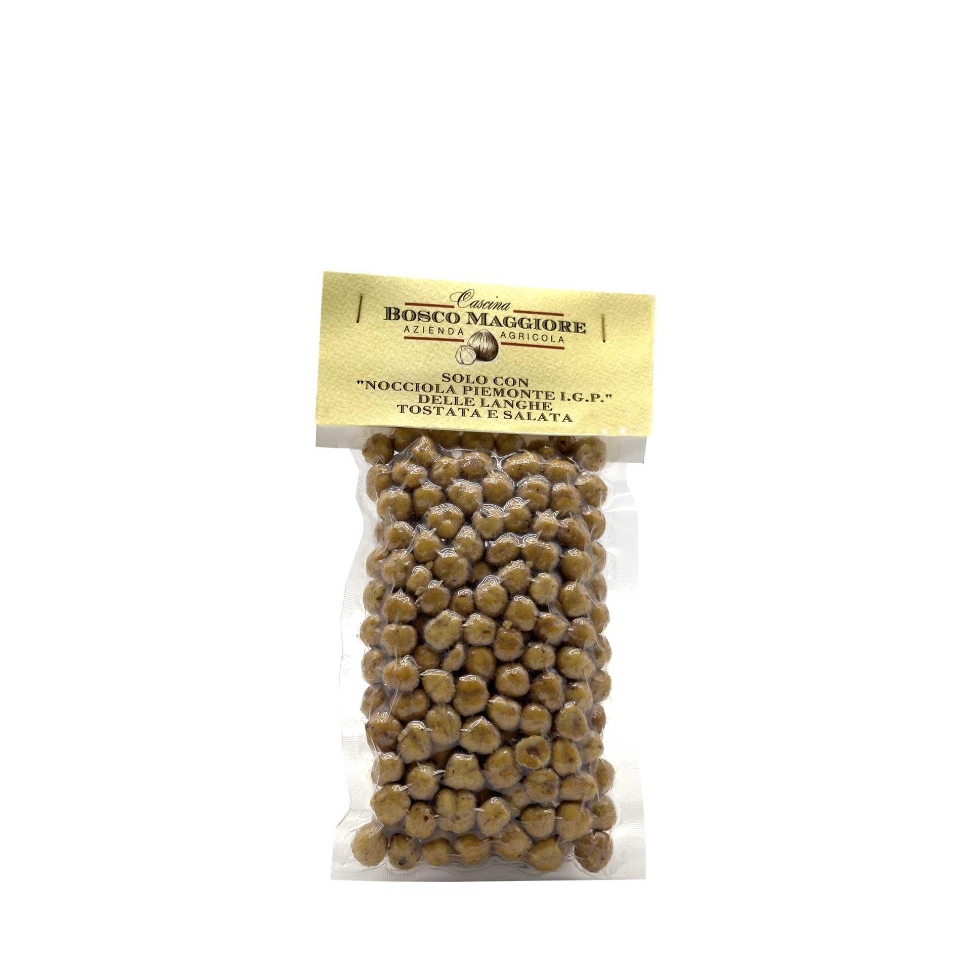 Nocciola Piemonte IGP Tostata e Salata 200gr - fronte