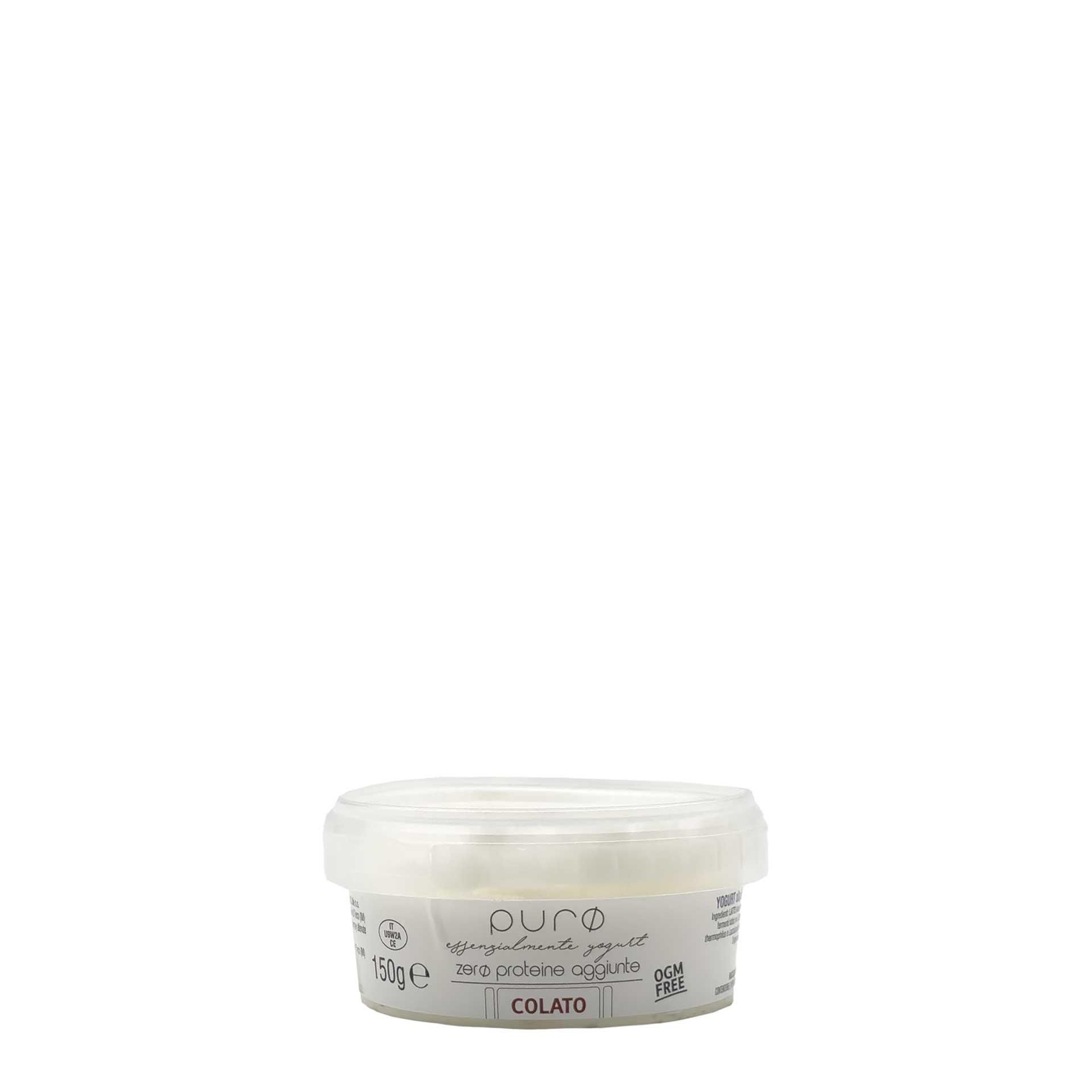 Yogurt Intero Bianco Colato PurØ® 150gr - fronte