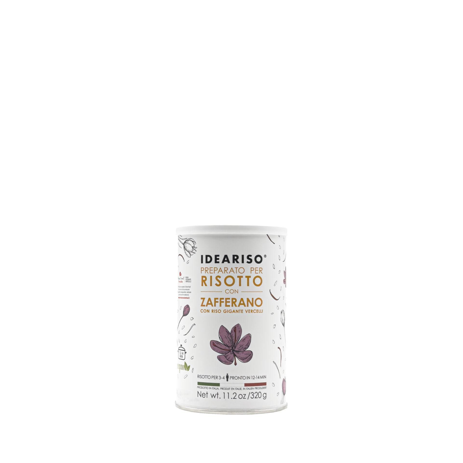 Risotto con Zafferano 320gr - fronte
