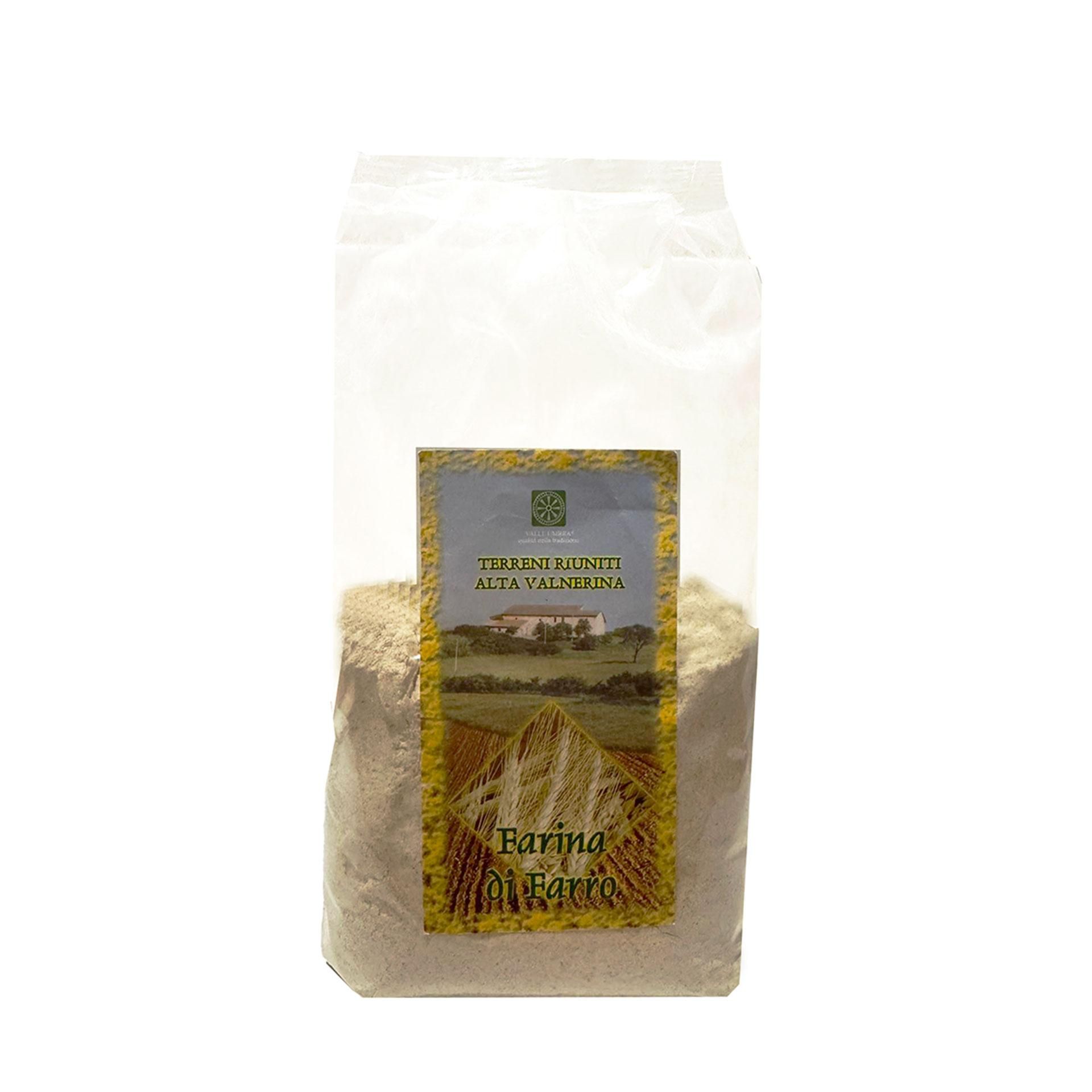 Farina di Farro Integrale 500gr - fronte