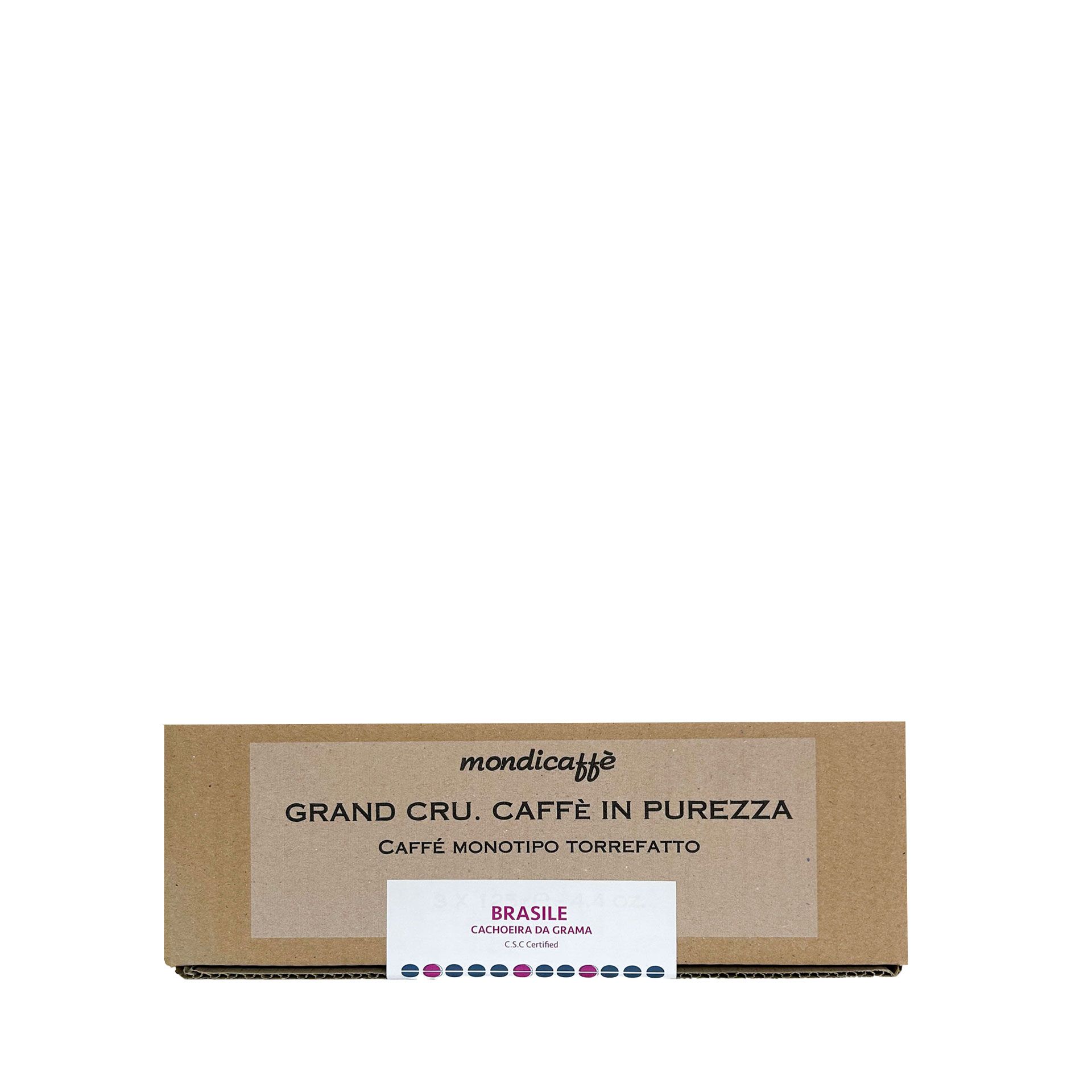 Caffè in cialde Brasile Cachoeira Da Grama MondiCaffè 25pz - fronte