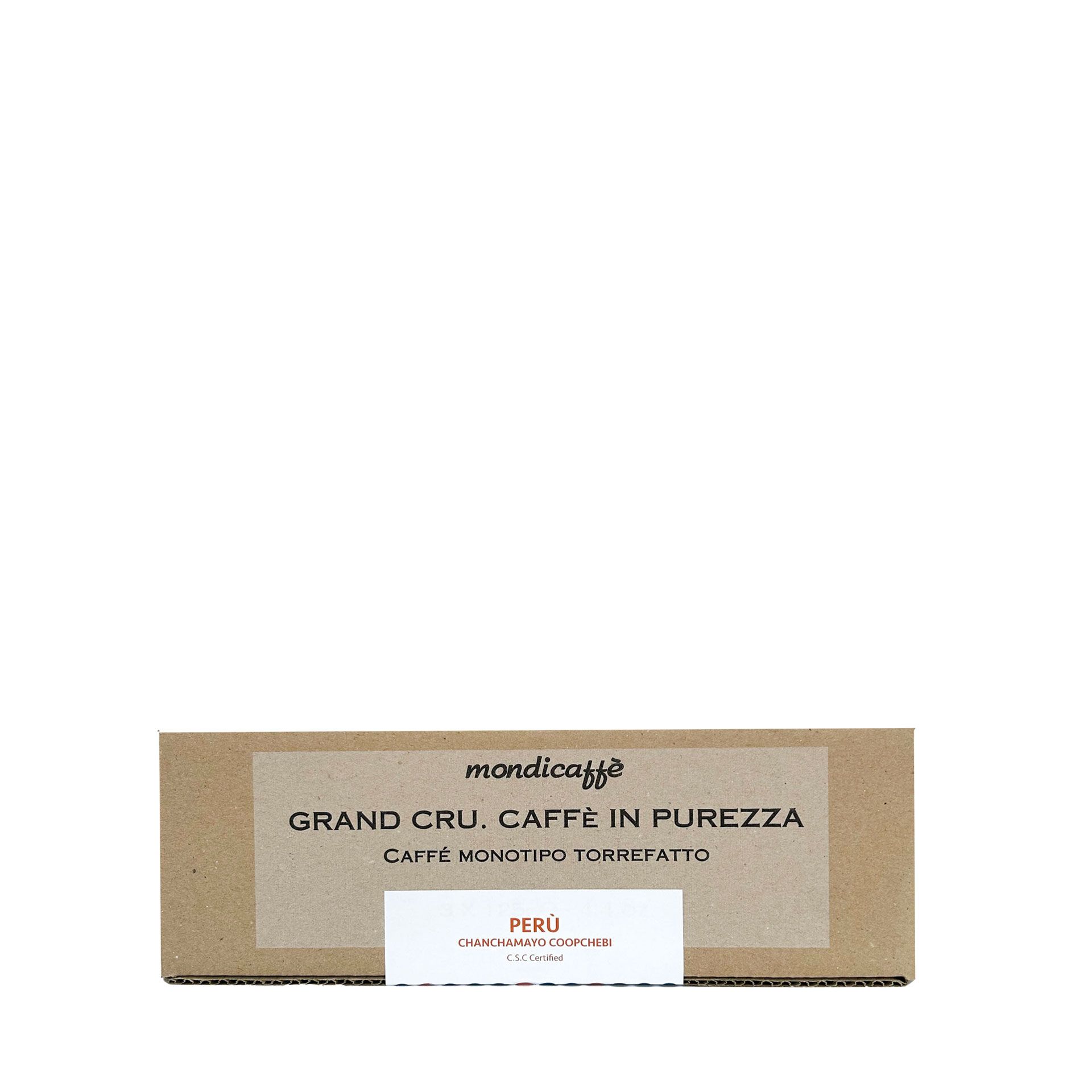 Caffè in cialde Perù Chanchamayo Coopchebi MondiCaffè 25pz - fronte