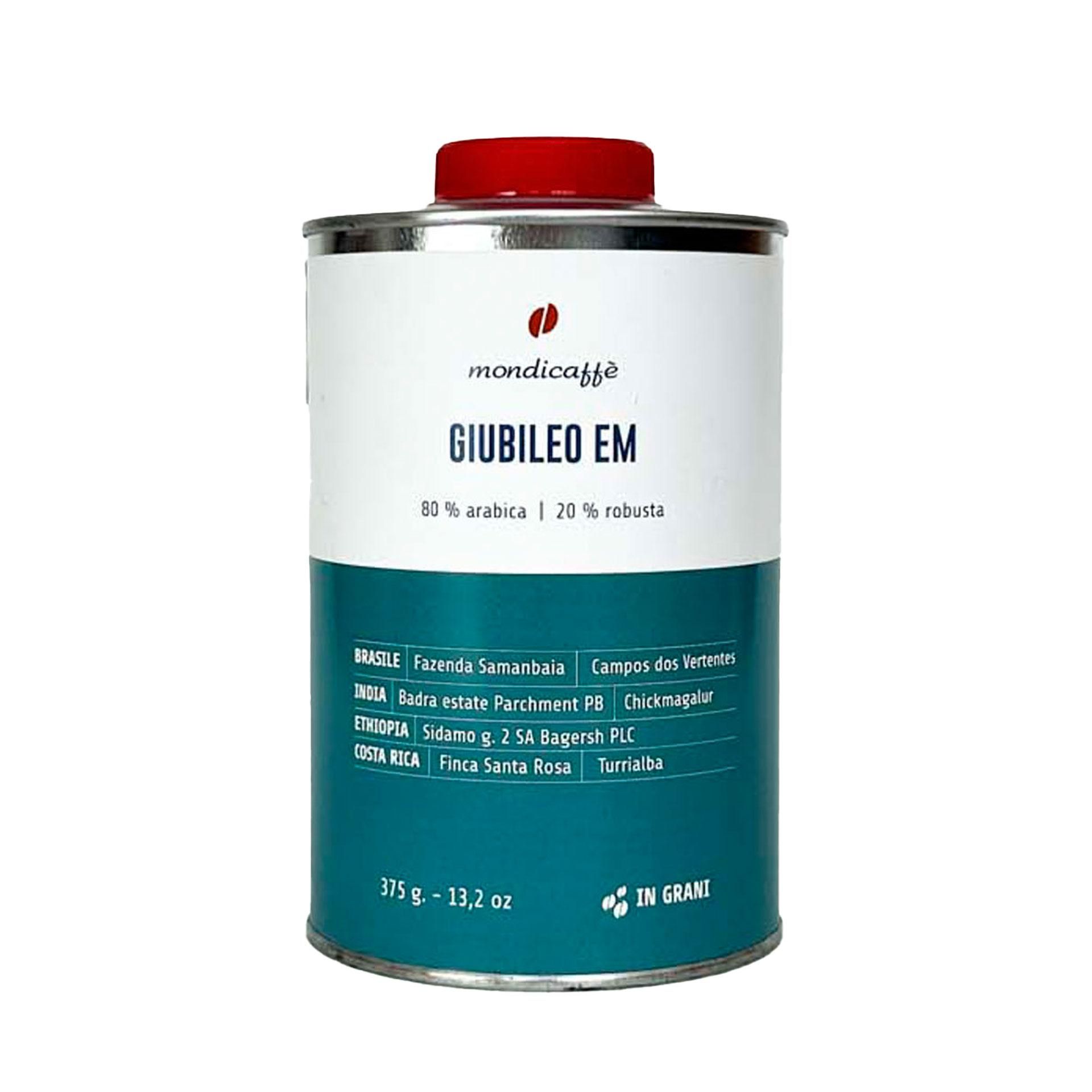 Caffè in Grani Giubileo E.M. MondiCaffè 375gr - fronte