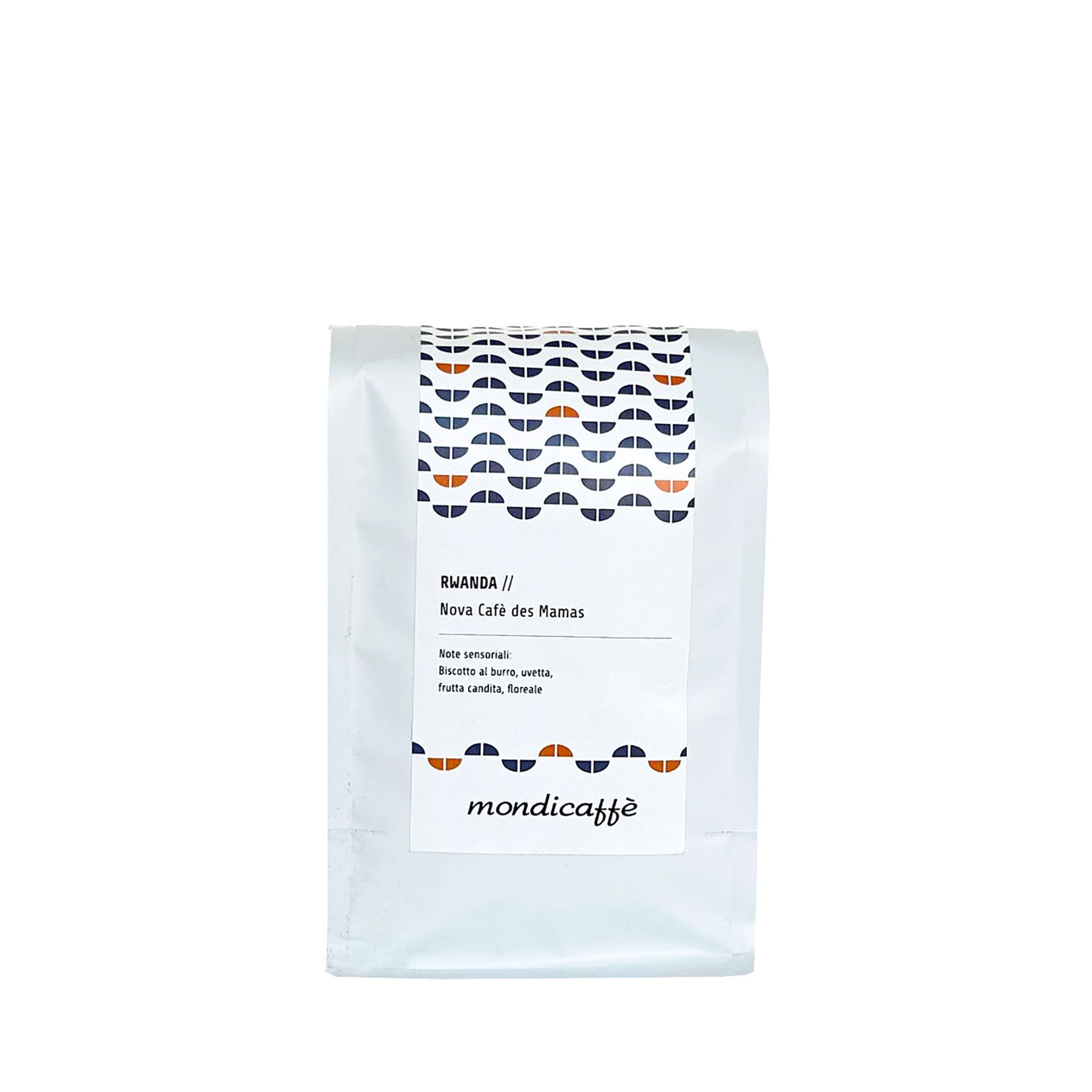 Caffè Macinato Rwanda Nova Cafè Des Mamas MondiCaffè 250gr - fronte