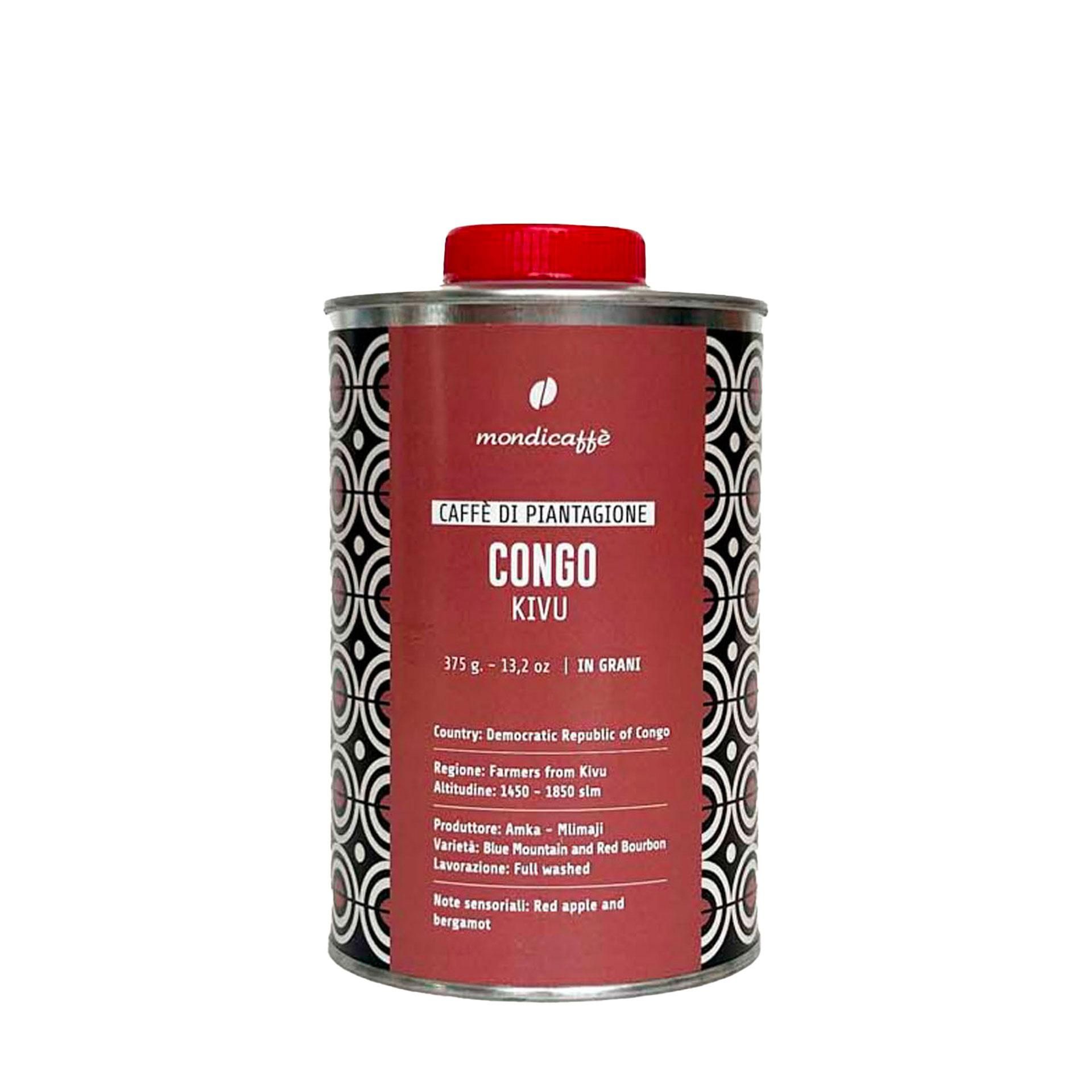 Caffè in Grani Congo Kivu MondiCaffè 375gr - fronte