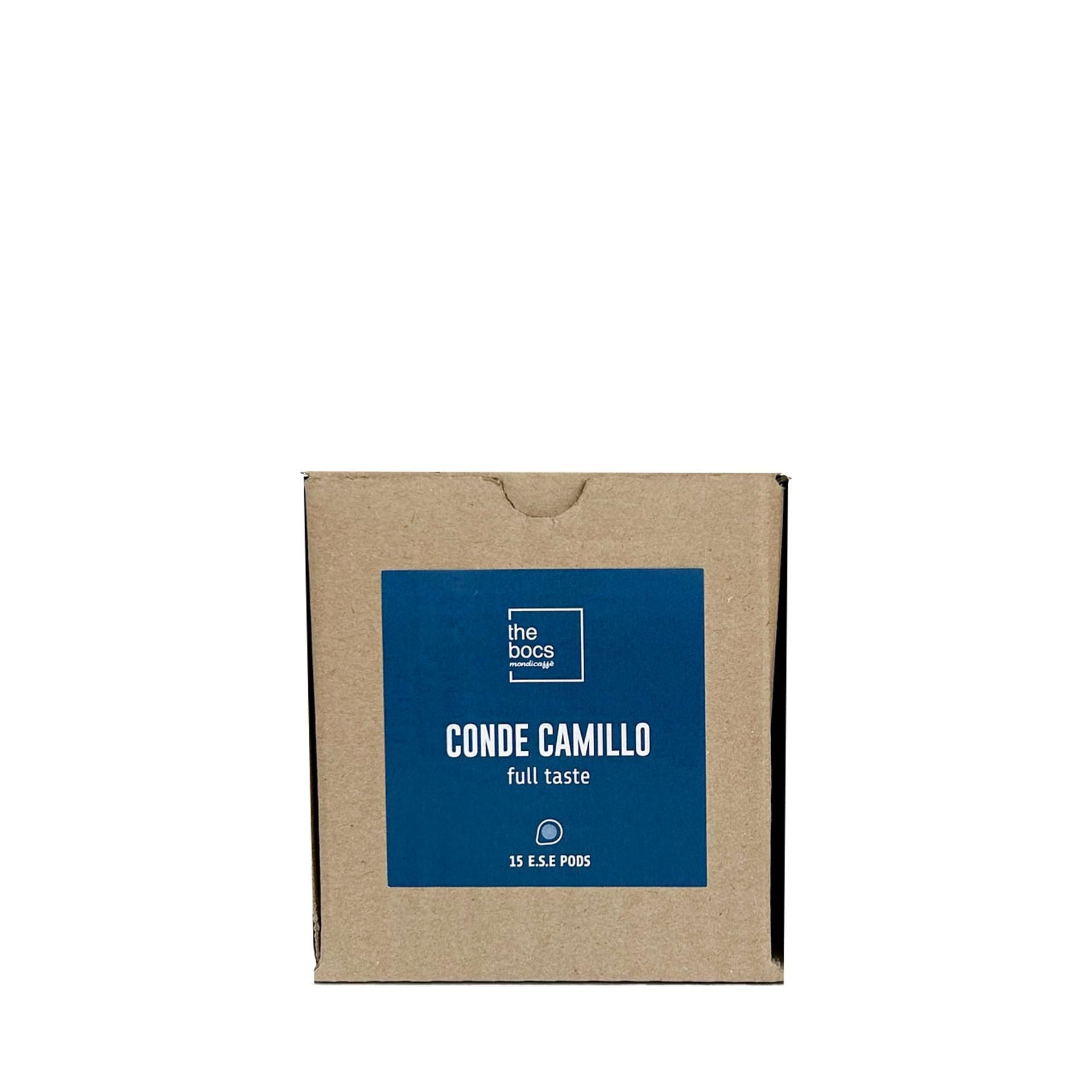 Caffè in cialde Conde Camillo MondiCaffè 15pz - fronte