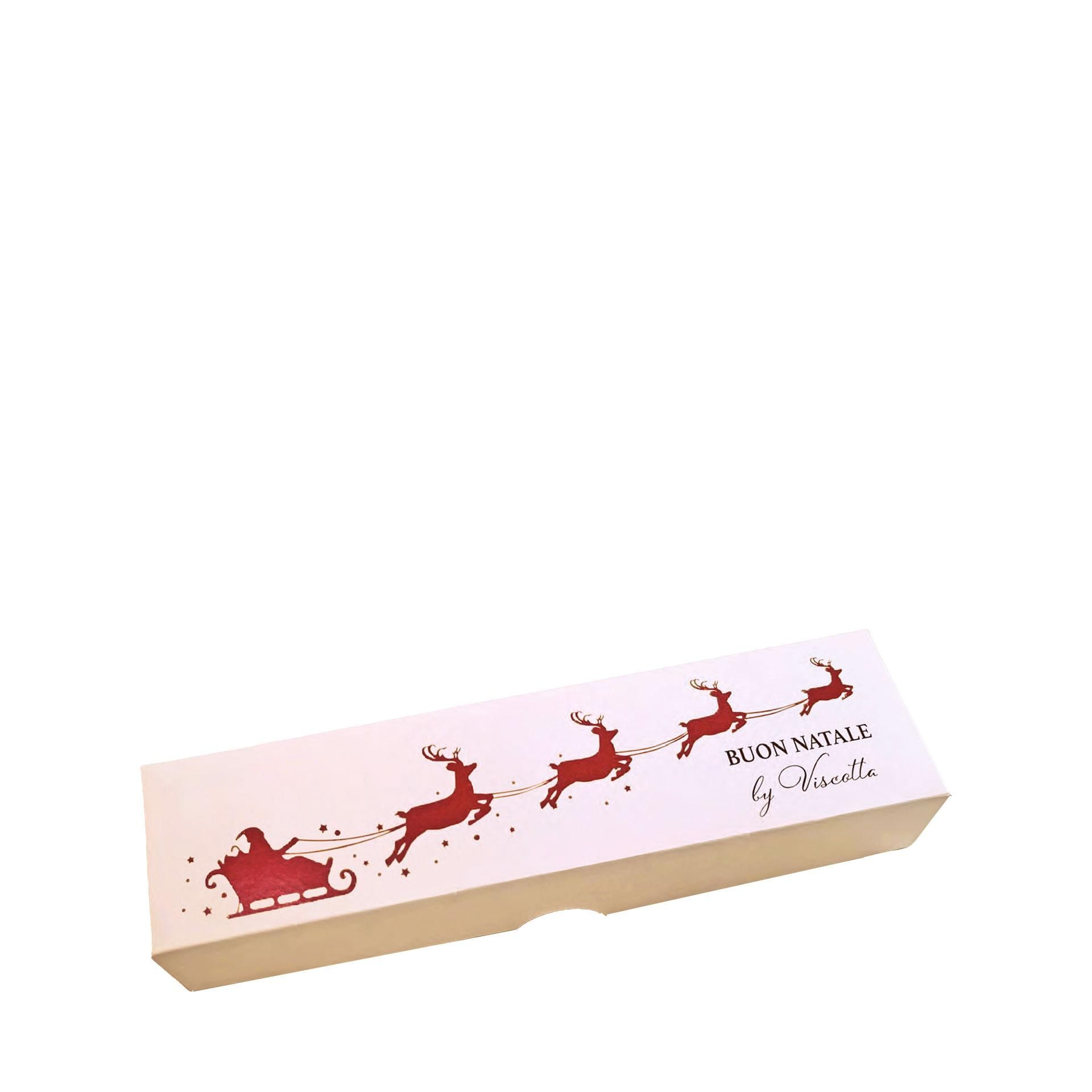 Pasta di Mandorla Confezione Regalo di Natale 5pz  - fronte