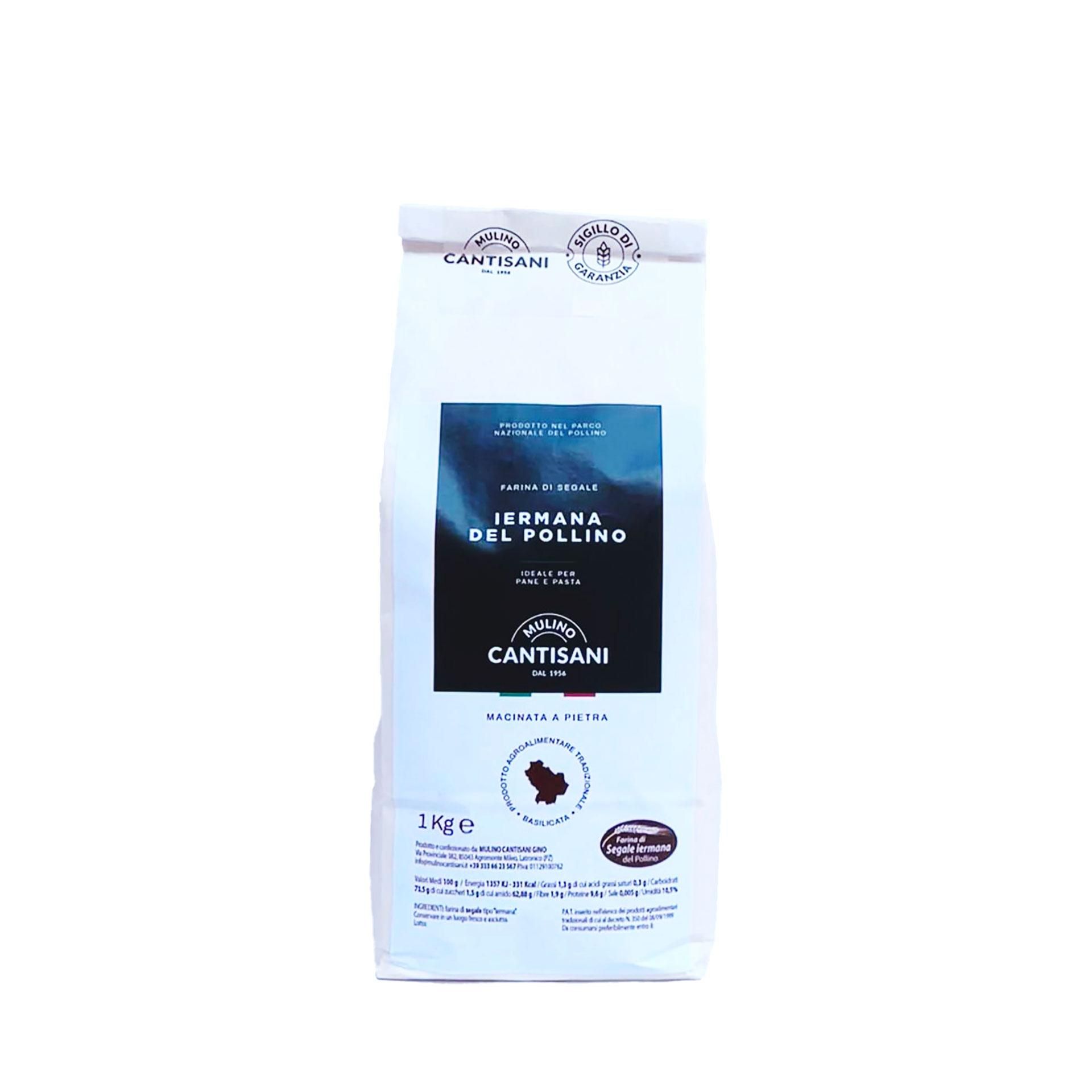 Farina di Segale Iermana del Pollino 1Kg - fronte