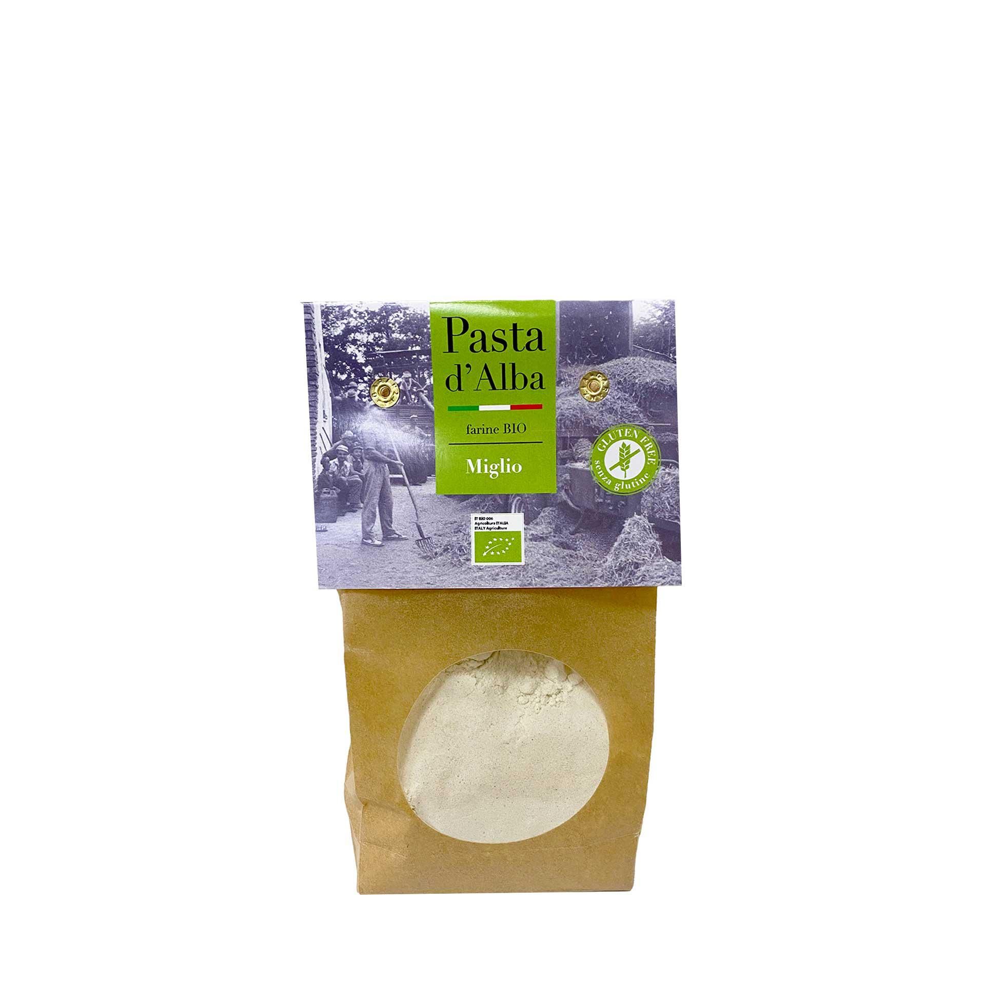 Farina di Miglio Bio Senza Glutine 350gr - fronte