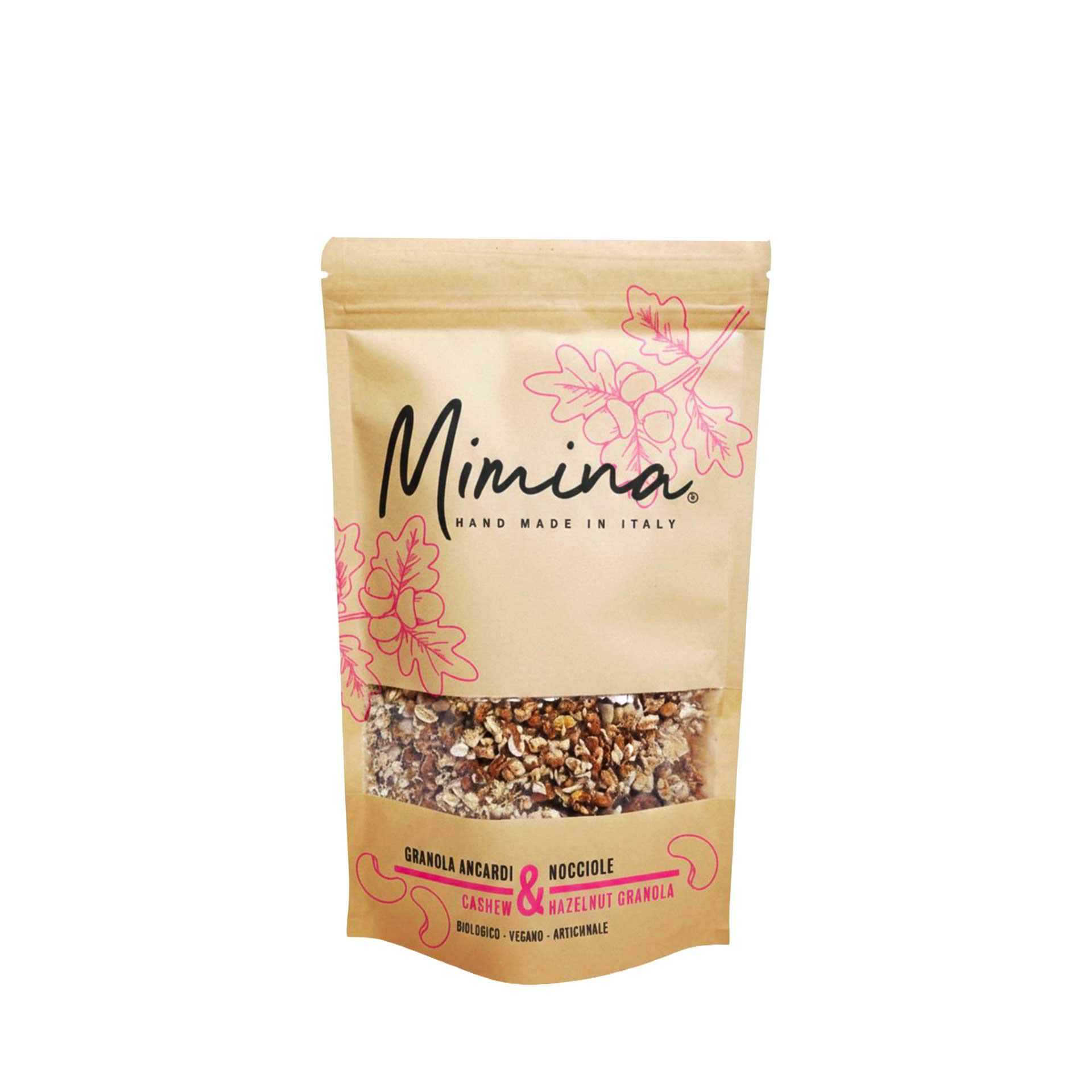 Granola Bio Anacardi e Nocciole 240gr - fronte