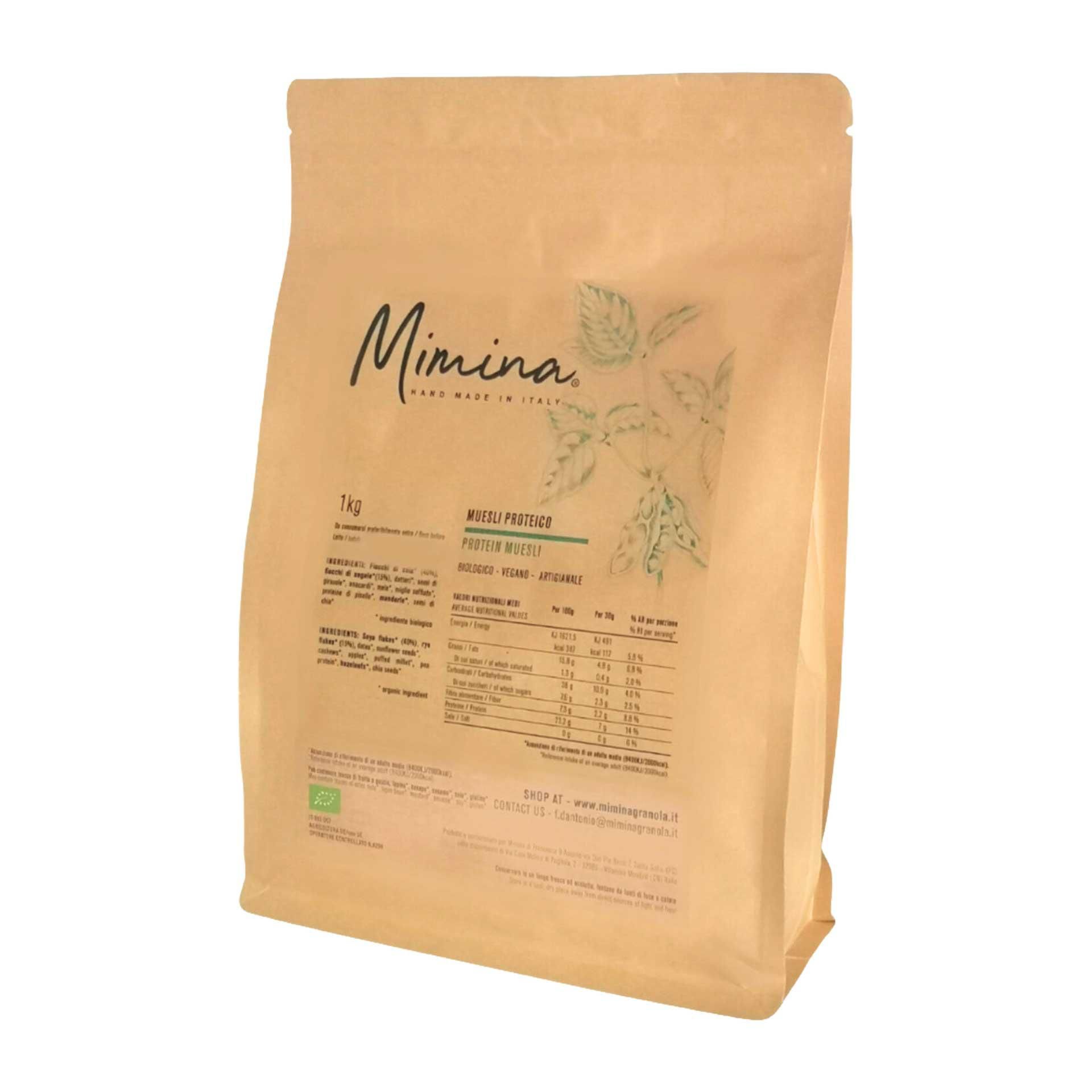 Muesli Bio Proteico 1kg - fronte