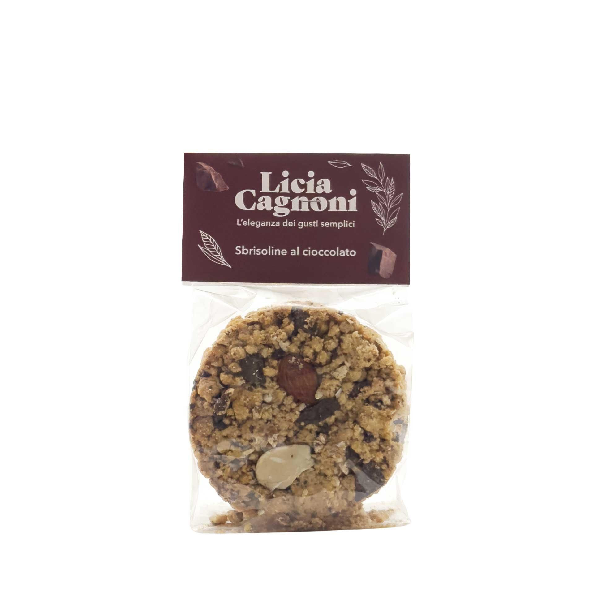 Sbrisoline classiche al cioccolato 150Gr - fronte