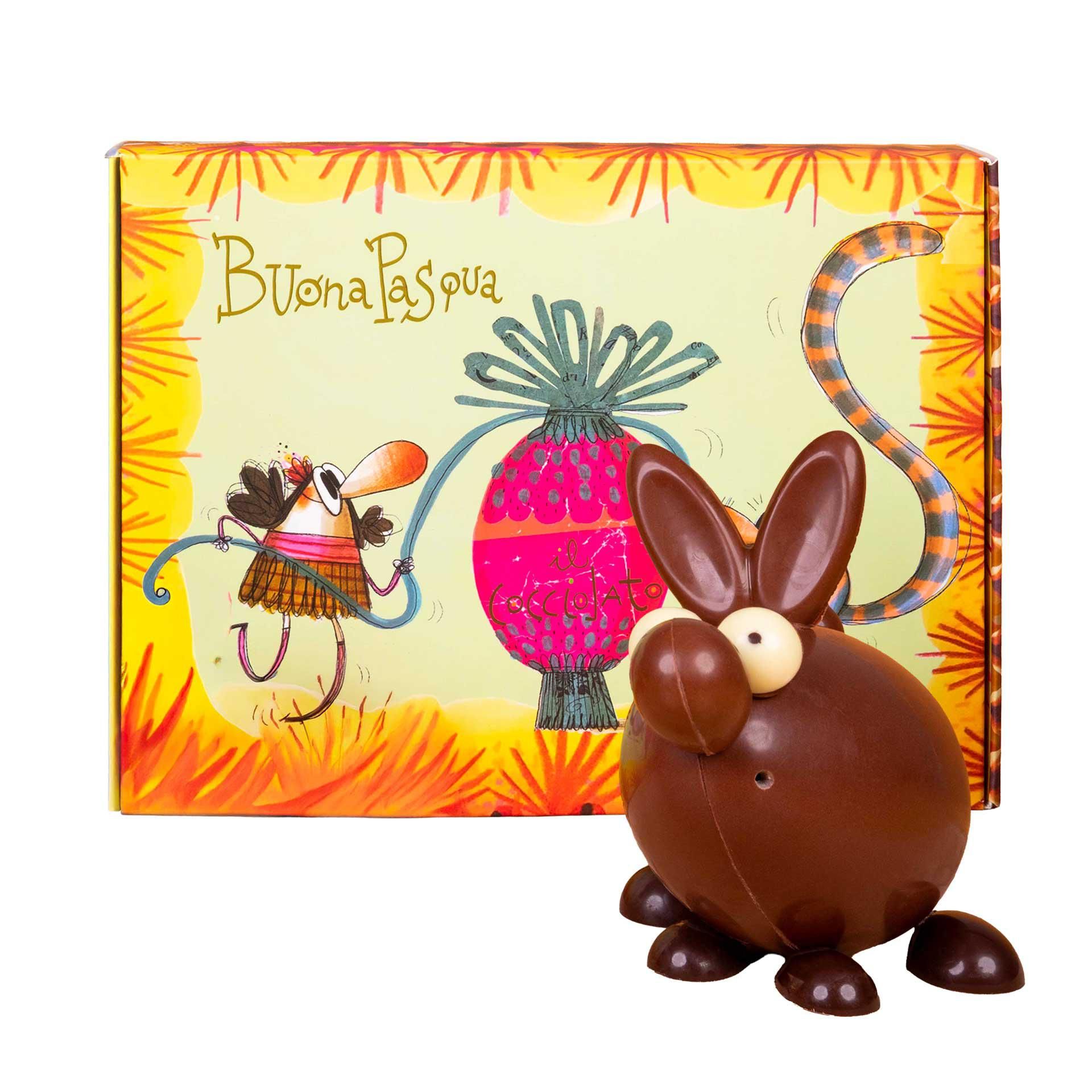 Rodrigo il Coniglietto di Cioccolato 265Gr - fronte