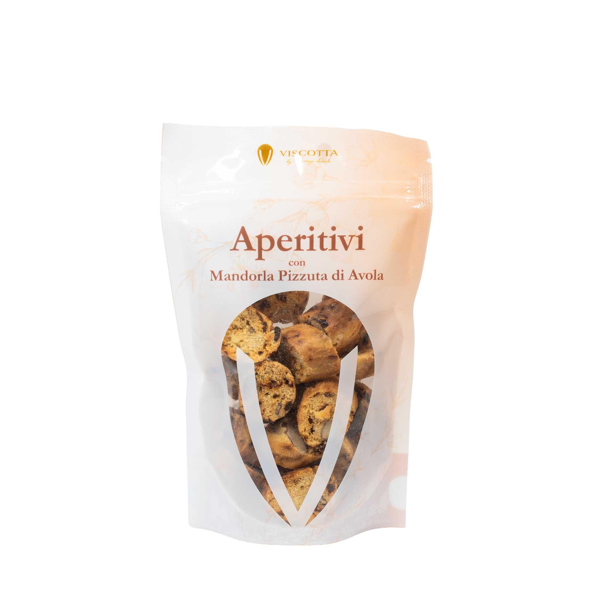 Cantucci Salati con Mandorla di Avola 100Gr - fronte