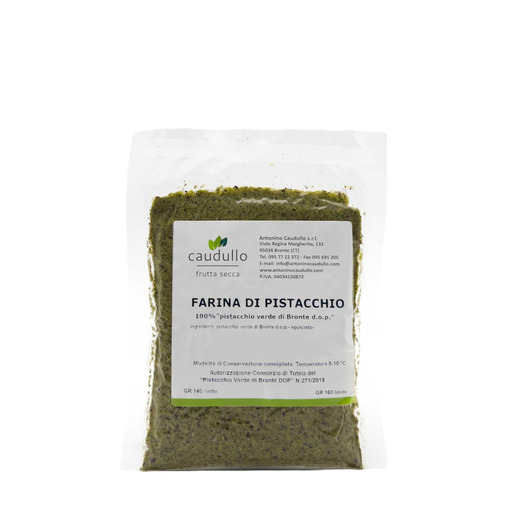 Farina di Pistacchio Verde di Bronte DOP 140gr - fronte