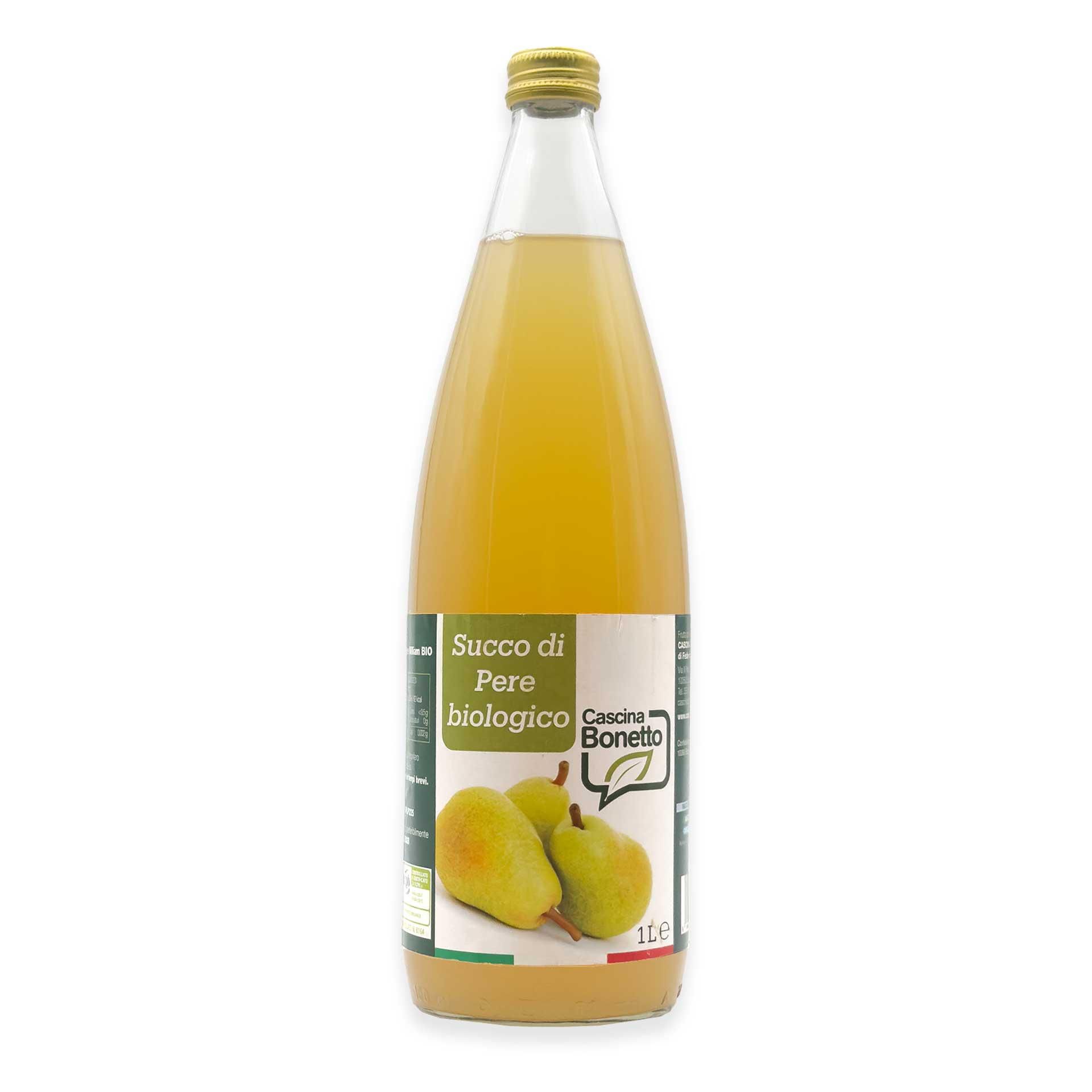 Succo Bio di Pere William 1lt - fronte