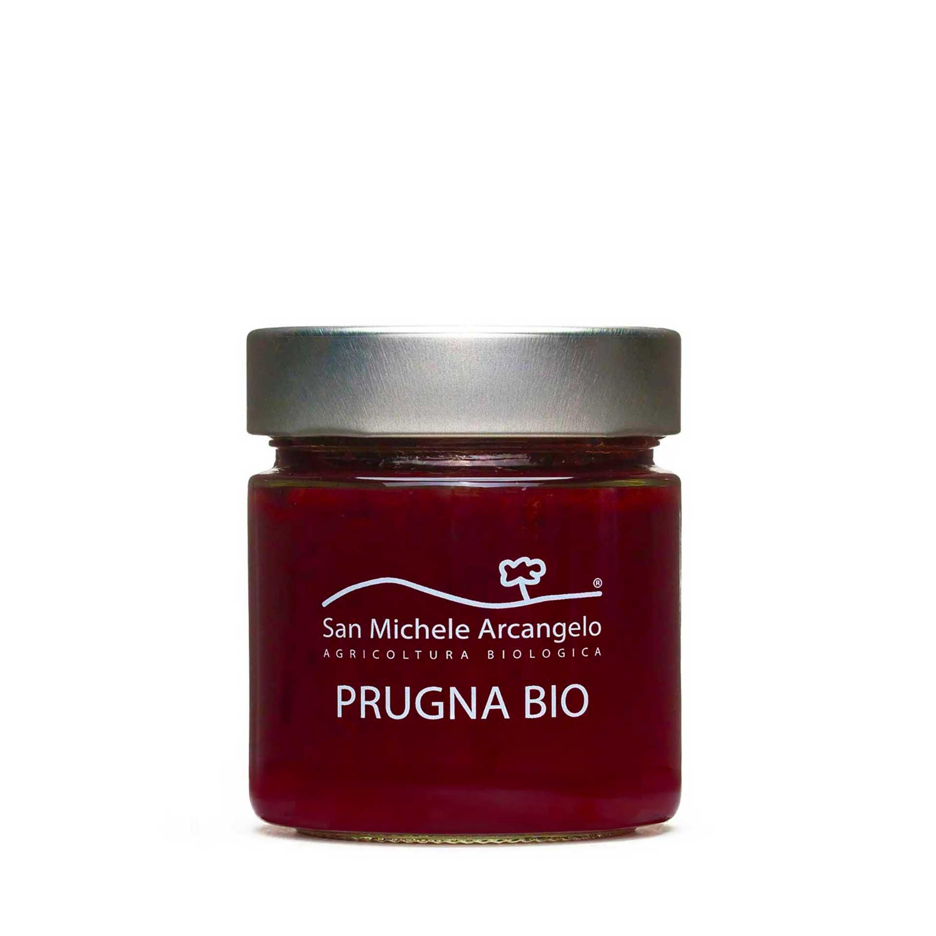 Composta Bio di Prugna 230gr - fronte