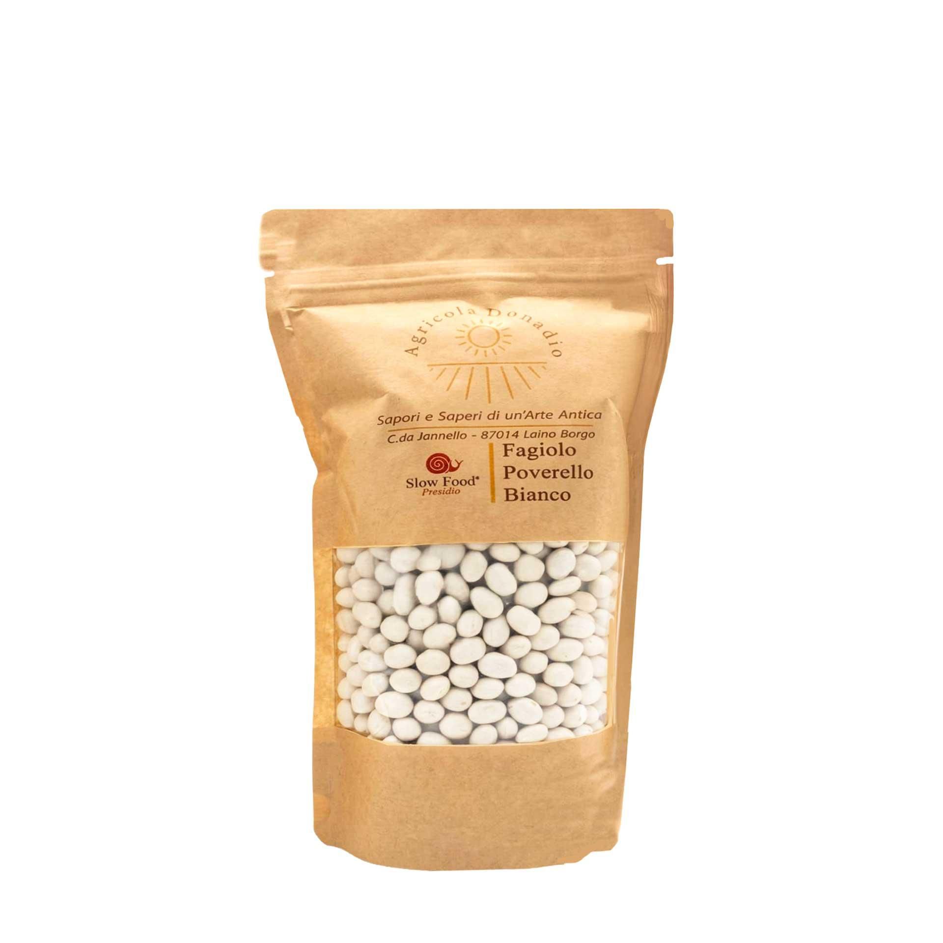 Fagiolo Poverello Bianco 500gr - fronte
