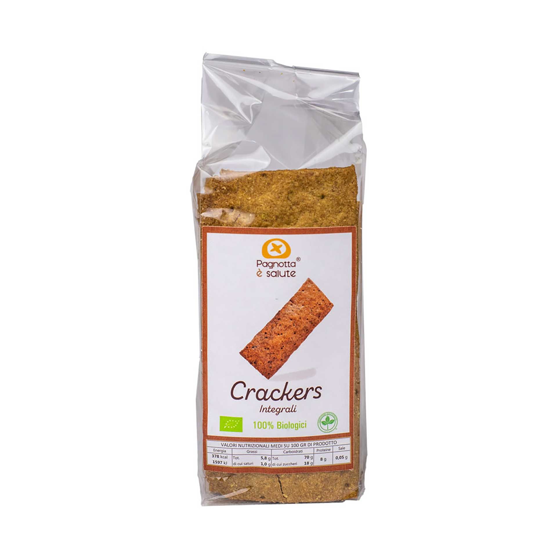 Crackers Integrali Biologici al Rosmarino Pagnotta è Salute | Foodoteka